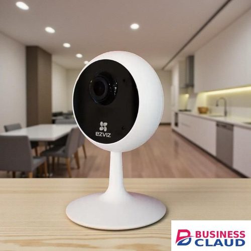Ezviz C1C-B 1080p WiFi Smart Security Camera Indoor Baby Monitor with Motion Detection, IR Night Vision, Two Way Audio, Magnetic Base, Remote Viewing, 512GB MicroSD Support and Maintenance Free Reliable Operation