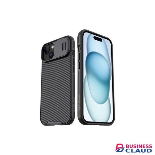 Nillikin CamShield for iPhone 15 Case with Slide Camera Protection Cover, Slim Stylish Protective Case Compatible with iPhone 15