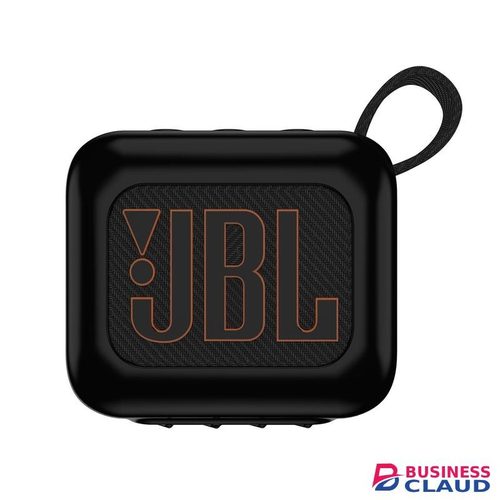 For J BL Go 4 Wireless Bluetooth Speaker Silicone Protective Case(Black)