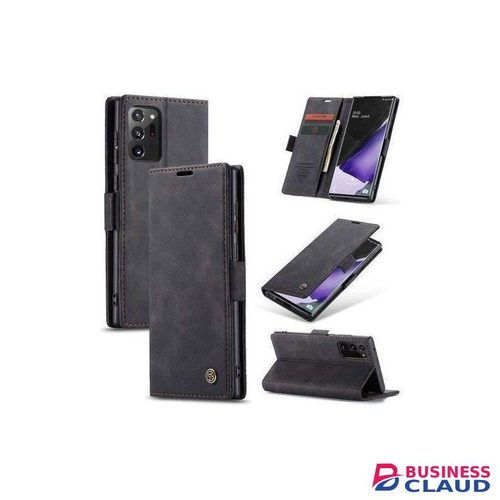 Caseme Galaxy Note 20 Ultra,CaseMe Anti-Fall Retro Handmade Leather Magnetic Wallet Flip case with Kickstand and Cash Slot/Card Slots for Samsung Galaxy Note 20 Ultra