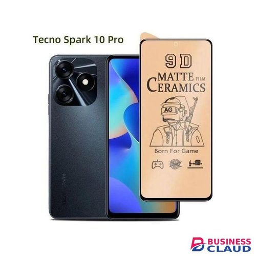Ceramic Tecno Spark 10 Pro Screen Film Protection. - Full Screen