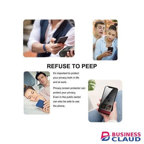 Samsung A05 Privacy Anti Peep Full Screen Tempered Screen Protector./