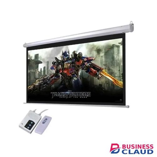Light Wave Electric Motorized Projector Screen 240x240cm