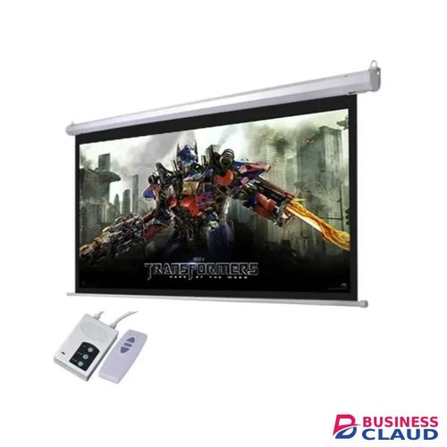 Light Wave Electric Motorized Projector Screen 180x180cm