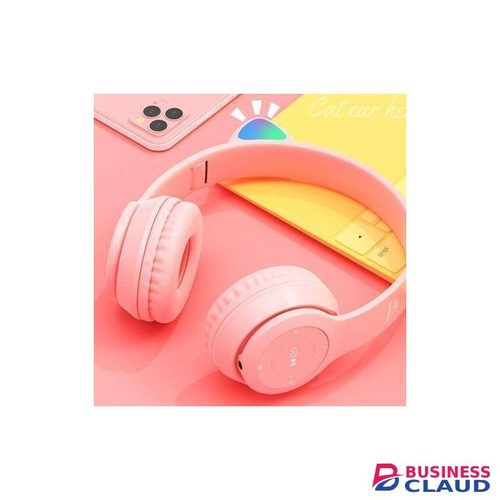 New Bluetooth Headset Cartoon Luminous Cat Ears Stereo Headset