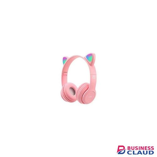 Cute Cat Ears Wireless Bluetooth Headphone With LED Light