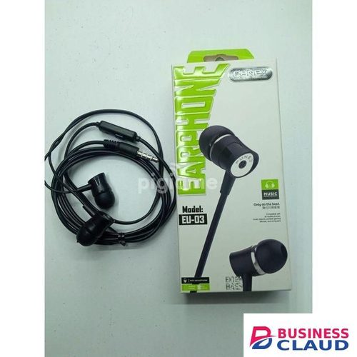 Punex STEREO PUNEX EARPHONES -black