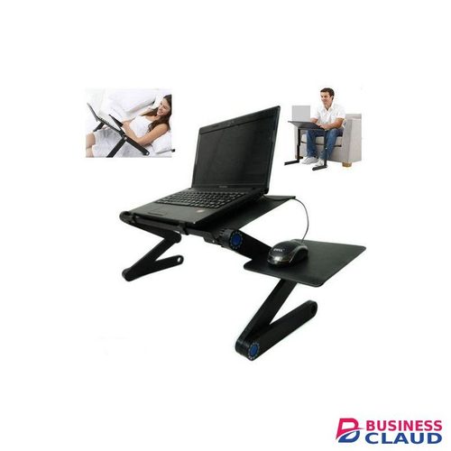 WD Adjustable Laptop Stand Holder With Mouse Pad