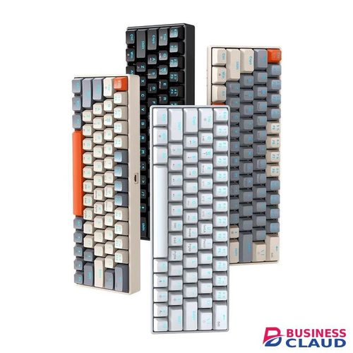 T-WOLF T30 Gaming Hotswap RGB Rechargeable Gaming Mechanical Keyboard 63 Keys Layout Backlit