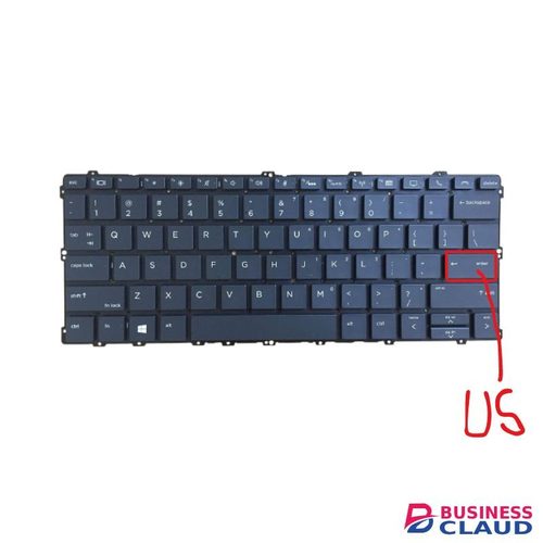 New Replacement Keyboard for HP EliteBook X360 1030 G3 US Layout Backlit