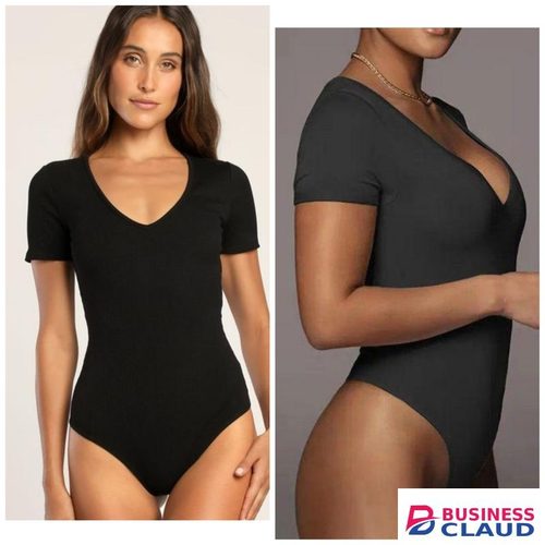 Ladies' Body Suit Tops - Black