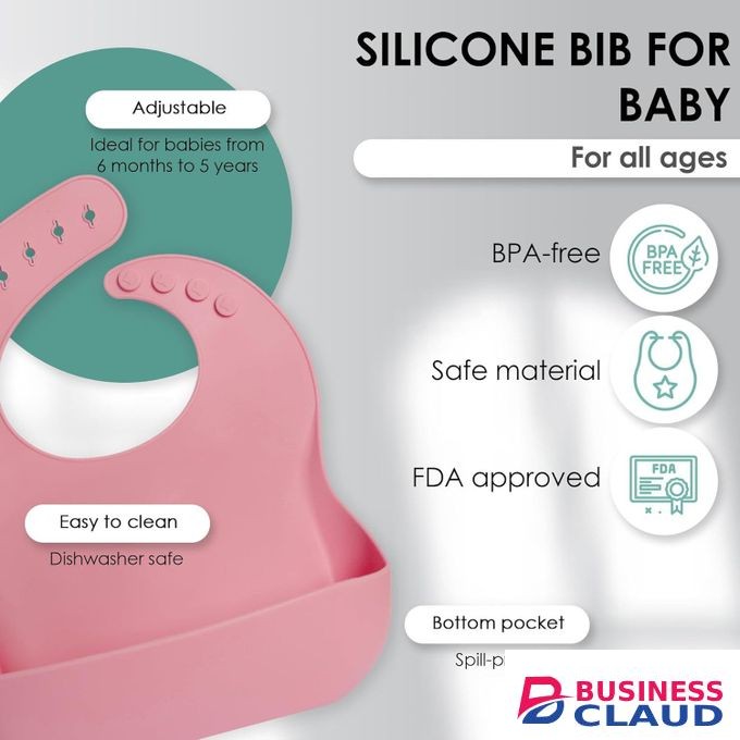 Self-Feeding Silicone Baby Set Suction Bowl with Soft Spoons & Plate for First Foods