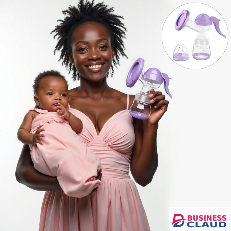 Generic Manual Massage Breast Pump - Portable Silent Pain-Free 2 Modes Food Grade BPA Free