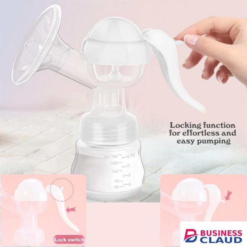Silent Manual Massage Breast Pump - Portable Pain-Free 2 Modes BPA Free for Breastfeeding Moms