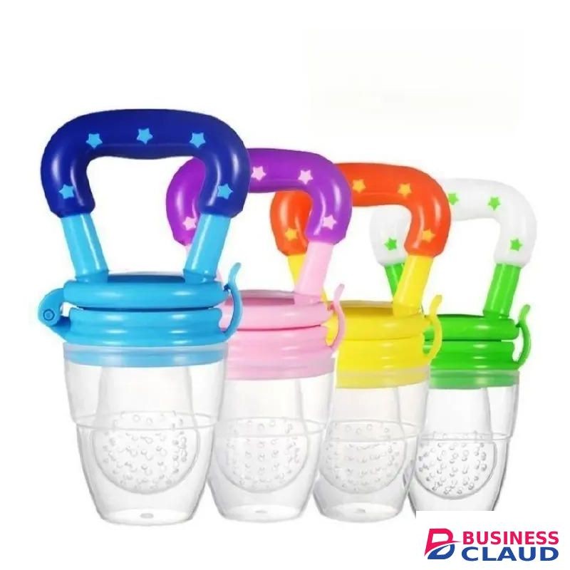 Baby Pacifier Fruit Feeder Teething Toys Fresh Food Feeder Newborn Pacifier Fruit Nipple Silicone Pouches For Toddlers