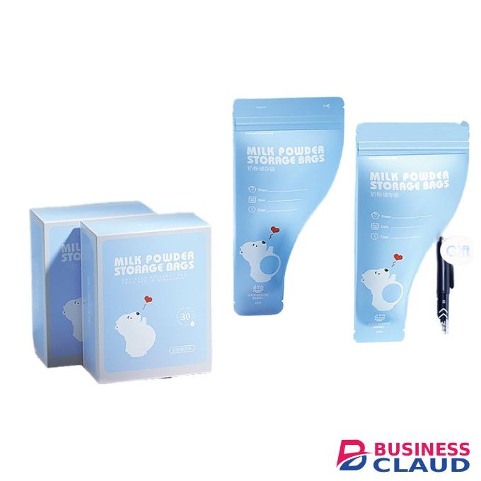 30 pcs Travel Infant Milk Powder Storage Bag – Electronic Beam Sterilized, Easy-to-Tear, BPA-Free Whole Milk Powder Packaging Bag