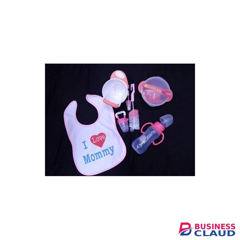 6 Pack Baby Weaning : Bib, Masher,fruit Pacifier,feeding Bottle,bottle Brush , Feeding Bowl