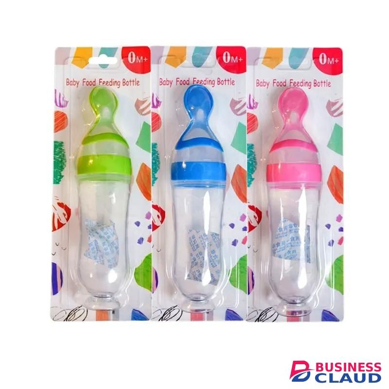 Baby feeding bottle, baby feeding spoons 1 PC