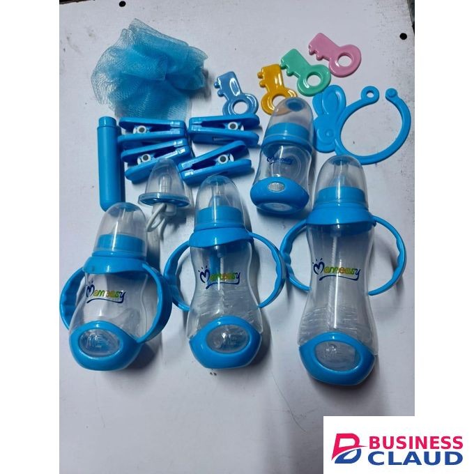 Momeasy Baby Feeding Gift Set Baby Feeding Bottles four bottles
