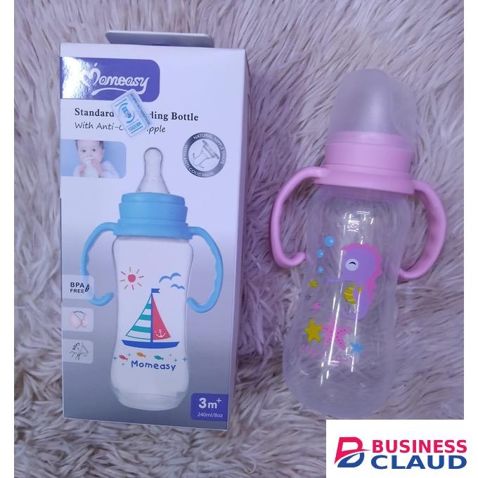 Momeasy Baby Feeding Bottle With Handle