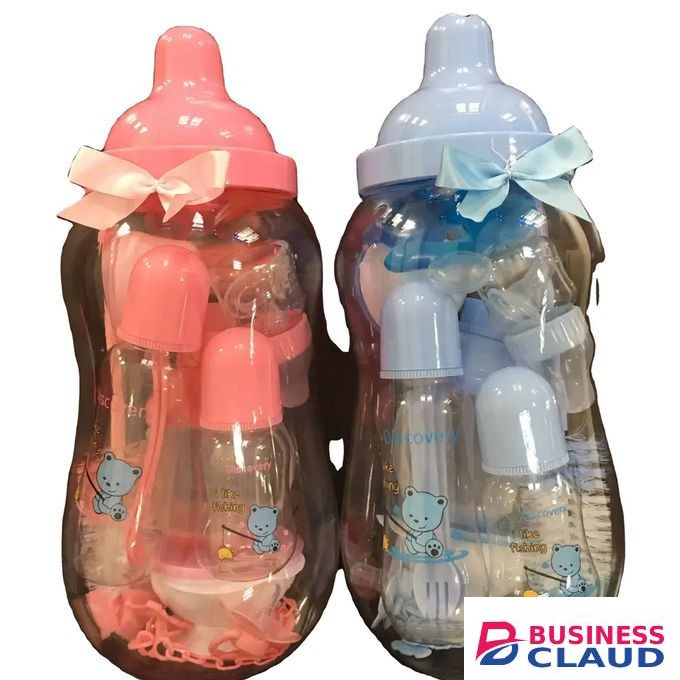 Baby Feeding Gift Set In Bottle Bank