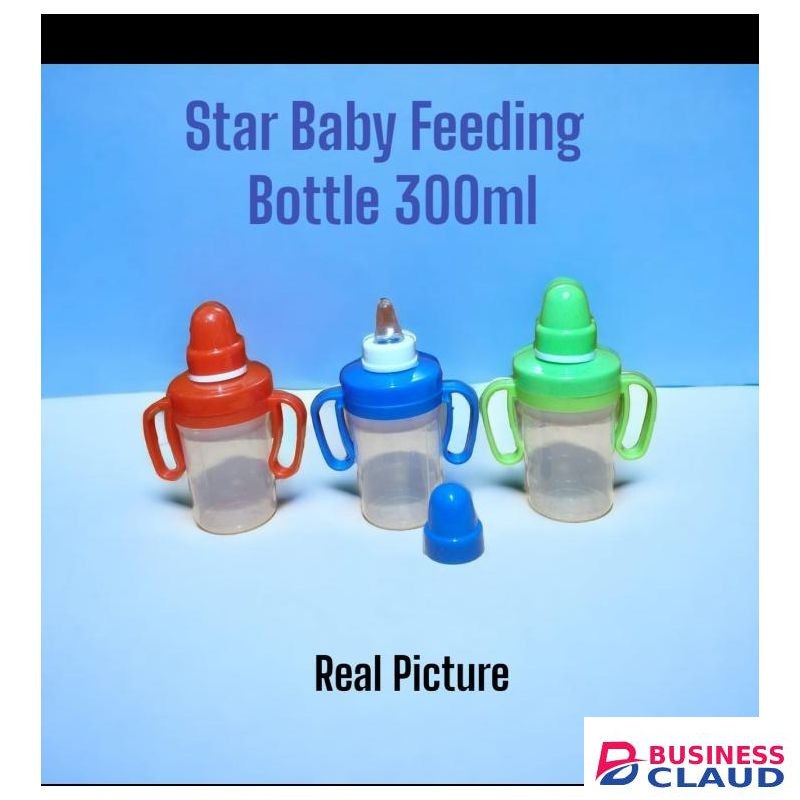 Star 300ml Baby Feeding Bottle