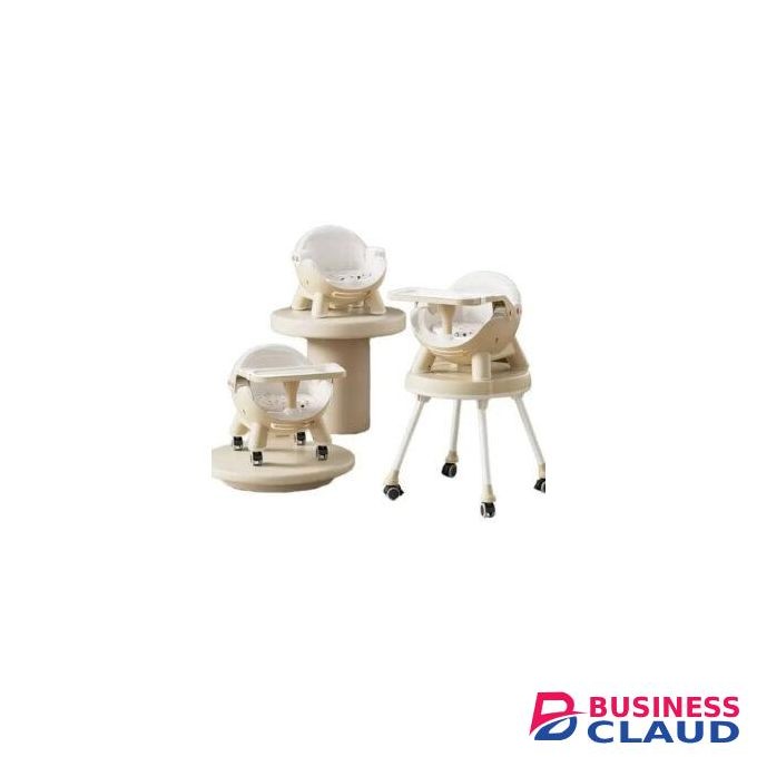 4 in 1 High Chairs for Babies and Toddlers,Convertible High Chair for Baby Beige