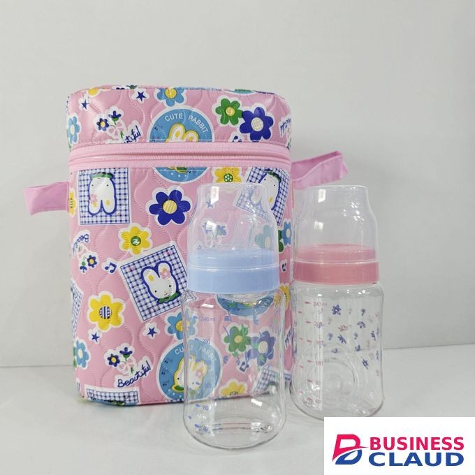 2-in-1 Baby Bottle Set – Bottle warmer and feeding bottles