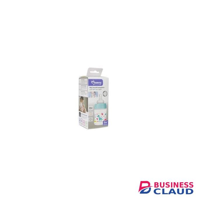 Mom Easy Feeding Bottle- 120 Ml Anti Colic Wide Neck Feeding Bottle