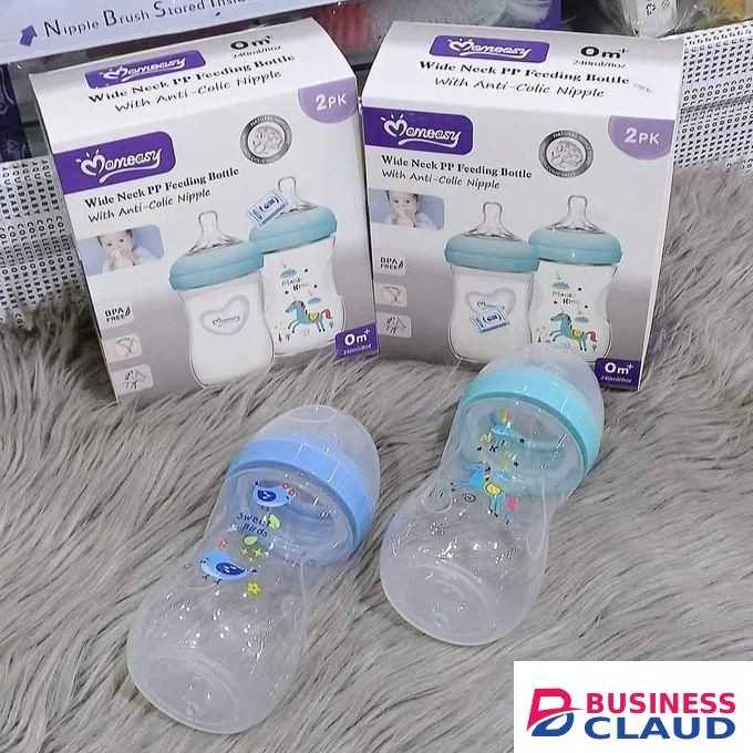 Mom Easy Wide Neck Feeding Bottle