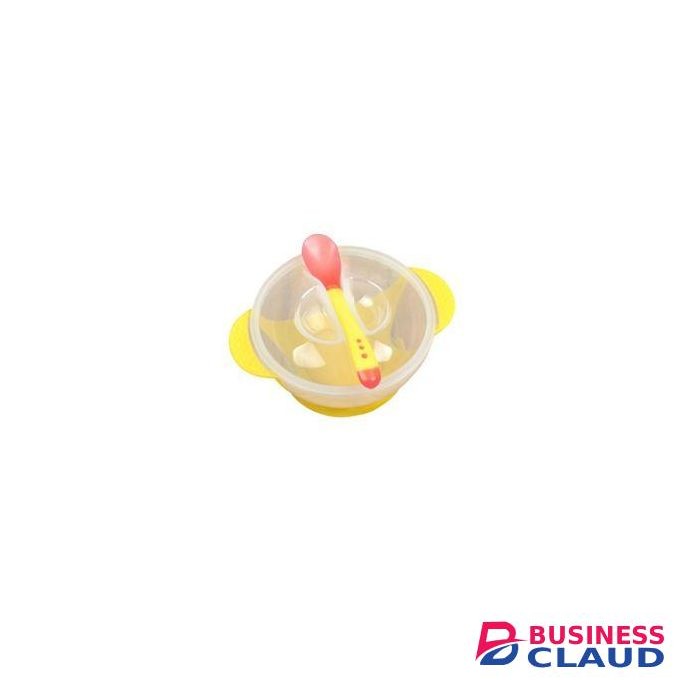 Mom Easy Feeding Bowls, Baby Spoon, Baby Dish Set