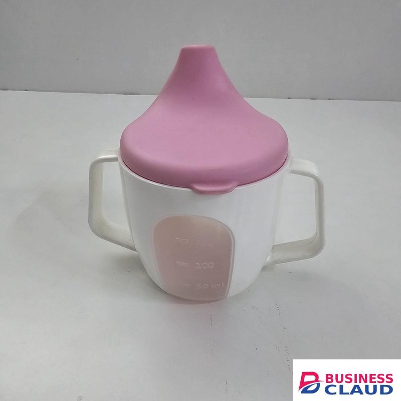 Mom Easy Pink 150ml Training Cup – Spill-Proof, Easy Grip for Toddlers