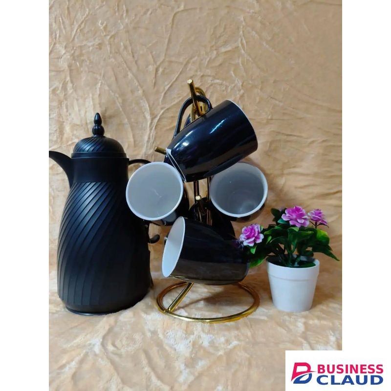 Breakfast tea set(6mugs and flask)