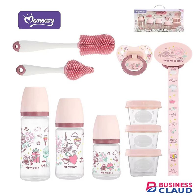 Mom Easy Newborn Feeding Bottle Gift Set