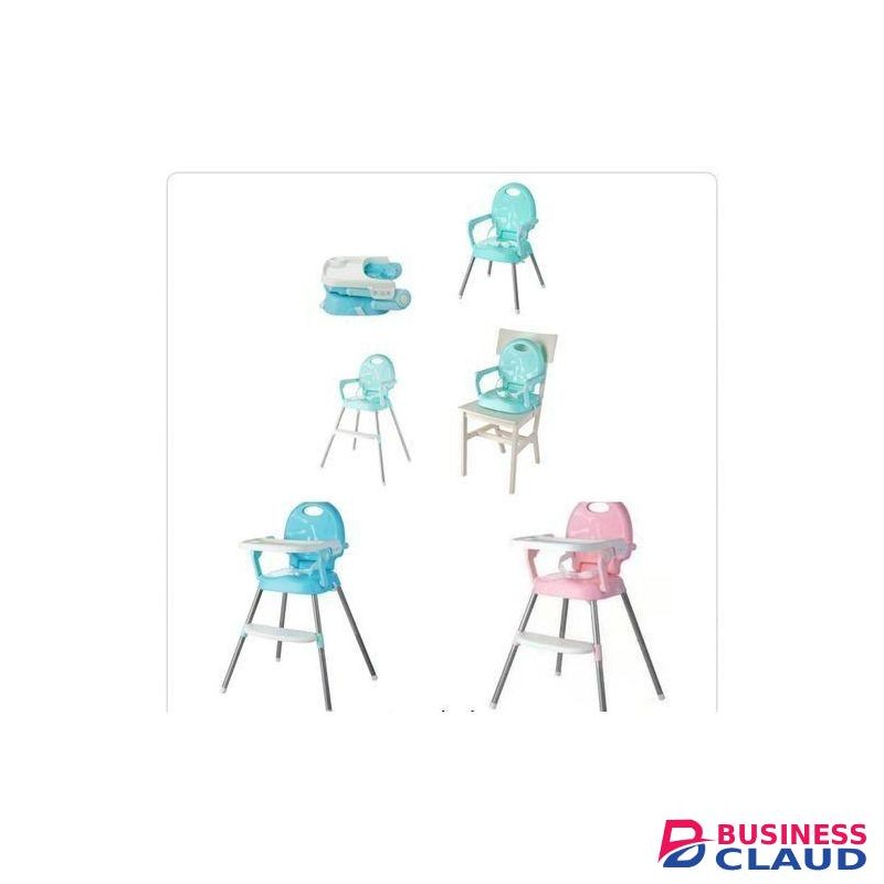 Baby Feeding High Chair- Pink