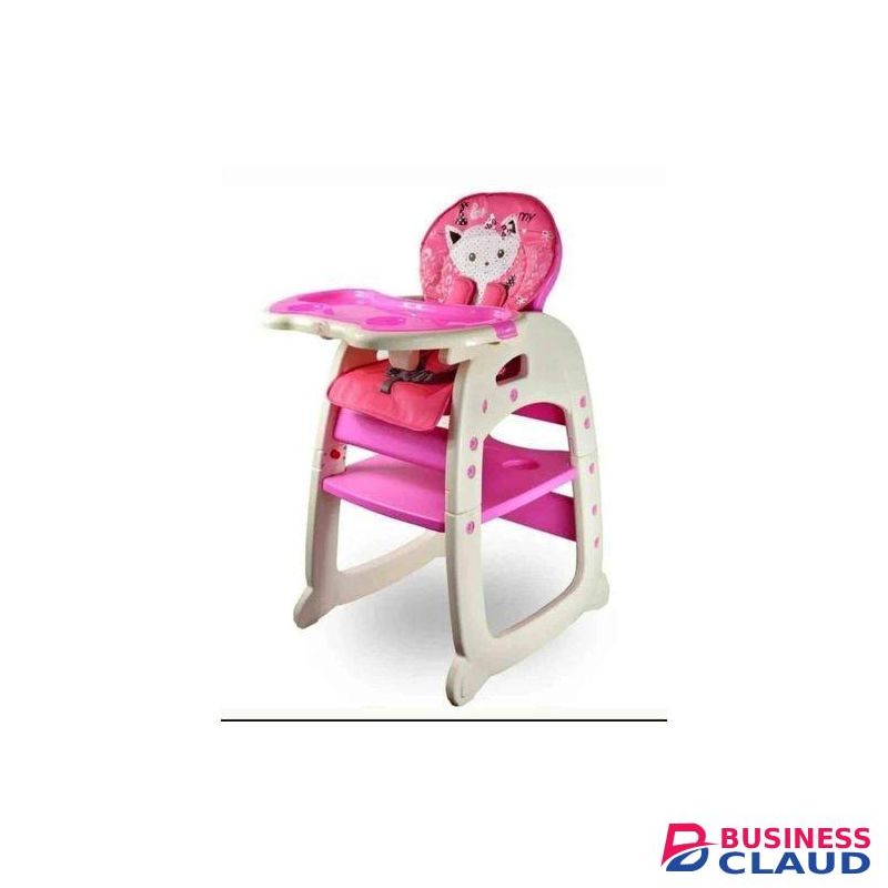 HIGH BABY FEEDING CHAIR , CONVERTS TO A CHAIR AND A TABLE