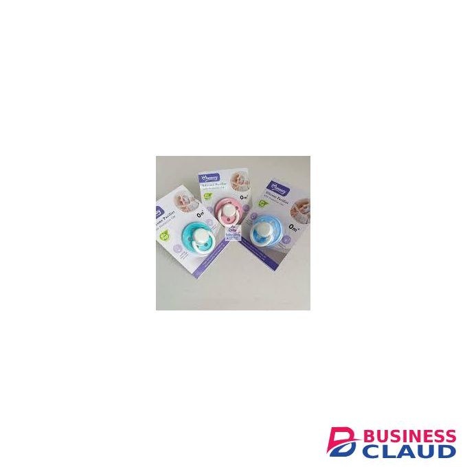 2-Pack Baby Pacifier with Protective Cap - Orthodontic & BPA-Free