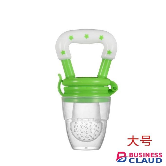 24 7 FASHION Generic Baby Fruit Feeder With Teether - Green