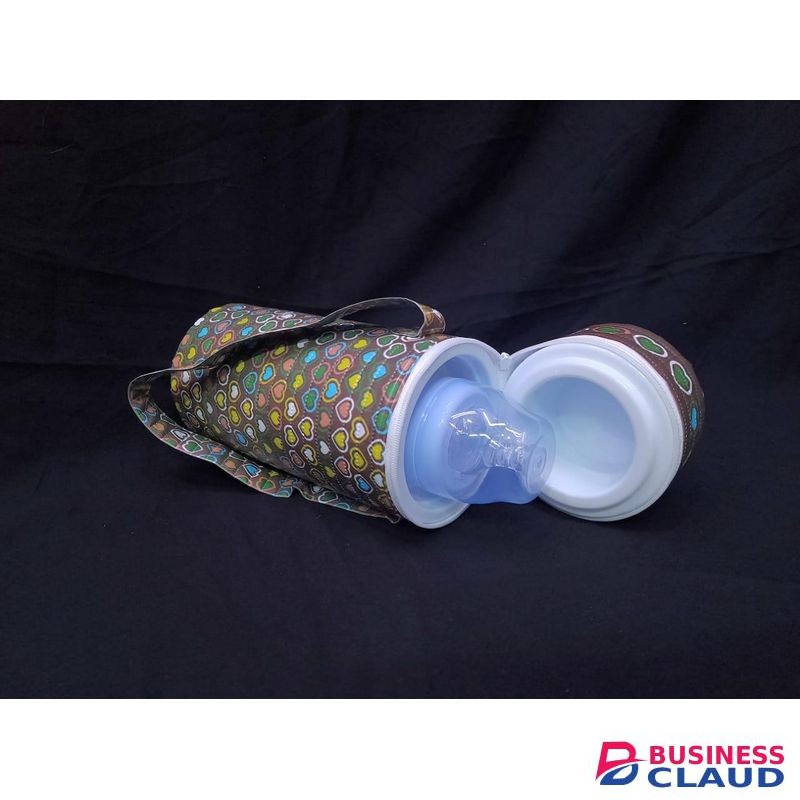 Bottle Warmer For Baby - With1 Clear Feeding Bottles.