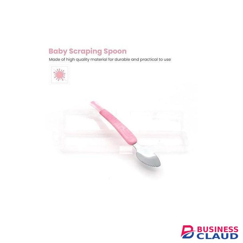 2 in 1 Baby Feeding Spoon – Soft Silicone, Safe, Heat-Resistant, BPA-Free