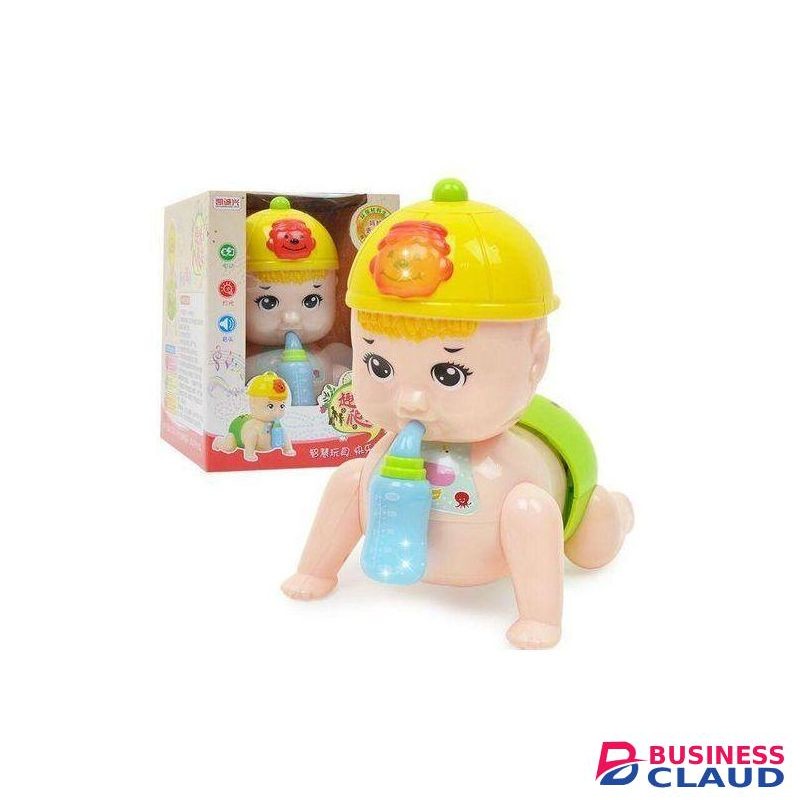 Share This Product Crawling Baby With Feeding Bottle Toy
