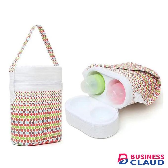 Double warmer bottle with a pair feeding bottle