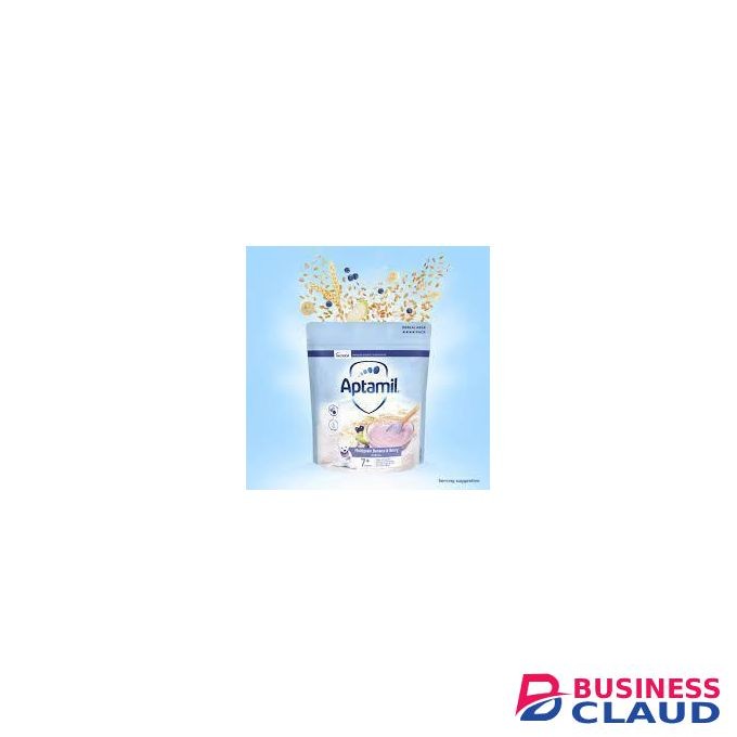 Aptamil Multigrain Banana & Berry Porridge Baby Food Cereal, 7+ Months, 200g
