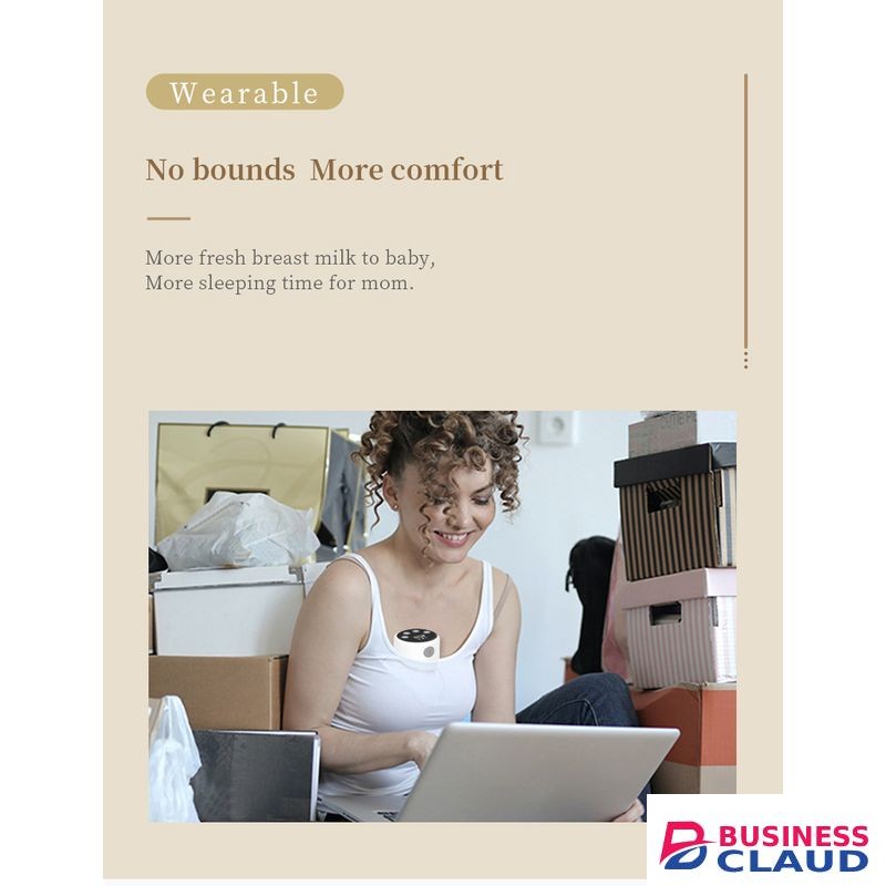 Tender Mum Double Electric Wearable Breast Pump, Handsfree Breast Pump 3 Modes 12 Levels With LCD Display