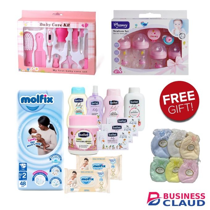Newborn Baby Gift Sets: Grooming, Feeding, Diapering & Bodycare Sets