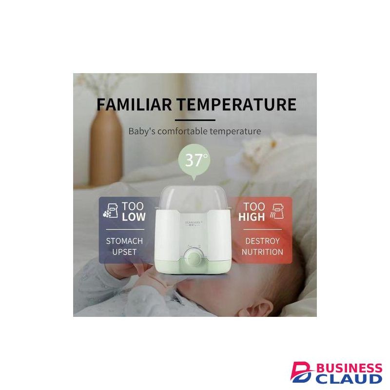 Baby Bottle Warmer, 5-in-1 Electric Baby Bottle Sterilizer, Portable Baby Bottle Warmer, 24-Hour Temperature Control, BPA-Free, Mother's Day Gift, green try