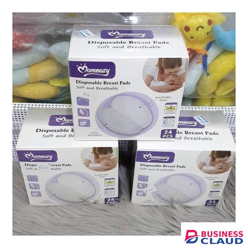 Mom Easy 24 Pieces Mom Easy Breast Feeding Disposable Nursing Pads.