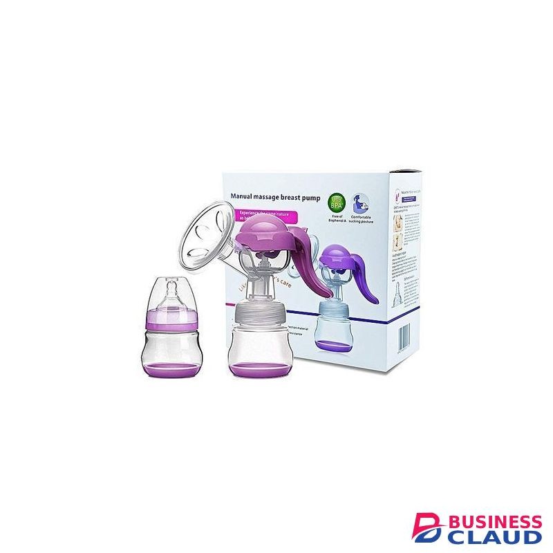 Hygienic Healthy Manual Breast Pump + Free Baby Bottle Cap