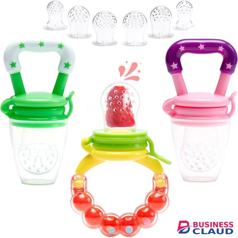 3pcs Baby Food Feeder Fruit Pacifier