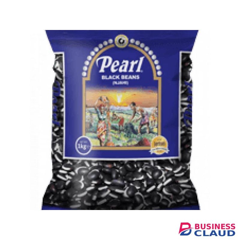 Pearl Pulses Njahi Black Beans 1kg Premium Quality Lablab Beans Rich in Protein & Fiber Perfect for Traditional Kenyan Stews